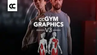 Gym Graphics V3 for Final Cut Pro & Premiere Pro