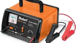 Defort DBC-15. Зарядное устройство для аккумулятора. Распаковка!