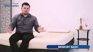 DlaSpania - materac Perdormire Memory Basic - prezentacja