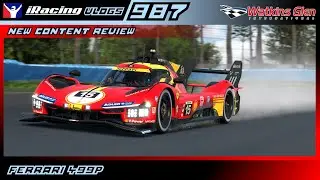 Ferrari 499P - NEW CONTENT REVIEW - iRacing Ep. 987