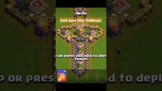 Easiest ATTACK | Dark Ages KING Challenge | Clash of Clans