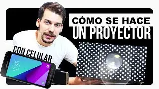 👌 Cómo hacer un PROYECTOR CASERO con MÓVIL o CELULAR [FUNCIONA 100%]