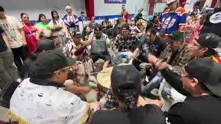 Nakoda Nation- 2nd Place Drum contest Okotoks 1st Annual Celebration 2025
