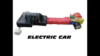 HOW TO MAKE ELECTRIC CAR FOR KIDS- AMAZING HOMEMADE DIY LIFE HACK  PROJECT- REUSE HOUSEHOLD PROJECT