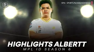 MPL ID Season 6 Best Plays RRQ Albert | SPIN Esports