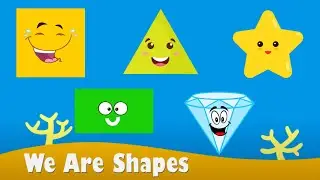 Learn Shapes Song for Kids | Fun and Easy Shape Learning! | Nursery Rhymes | Bee Learn Kids