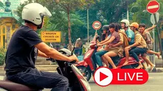 scooter motorbike Livestream part 2: da nang Vietnam