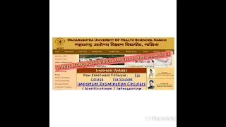 UPDATE REGARDING MUHS WINTER EXAM 2020 BY DR AMOL DESHMUKH SIR