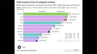 Kenya's Top 10 Companies (2000-2020) | Visualized Data
