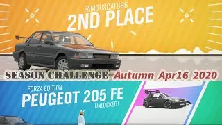 Forza Horizon 4 - How to win Peugeot 205 FE on Autumn The Trail | Forza 4 Xbox one gameplay