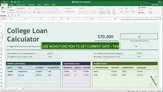 BiteSizedExcel QT (Quick Tip) - Get Current Date & Time in Excel