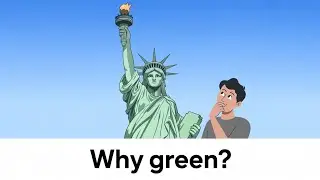 Why the Statue of Liberty is Green??