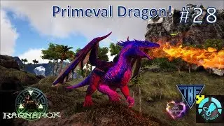 Pugnacia Parados Ragnarok #28 Primeval Dragon Tame!  Ark Survival Evolved Modded