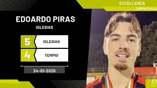 Edoardo Piras, centrocampista Iglesias 24 01 2026   Diario Sportivo