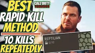 NEW BEST RAPID KILL MEDALS METHOD. COD Vanguard zombies... get 10 kills in a row..