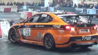 LEXUS IS F CCS-R Drift, Acceleration, Sound @ Essen Motorshow
