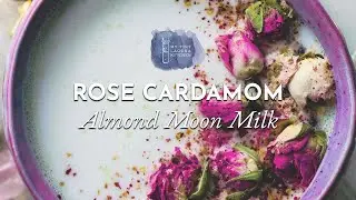 Rose Cardamom Almond Moon Milk