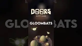 GLOOMBATS - Doors Entity Guide #doorsroblox #doors #shorts