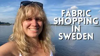 Swedish Fabric Shop With Me. Crochet and Sewing supplies shopping in Malmo, Sweden