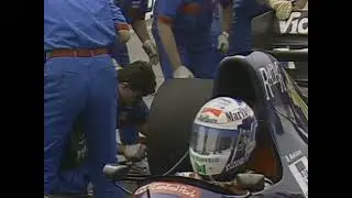 F1 &ndash; Nicola Larini's lengthy pit stop (natural sound) &ndash; USA 1991