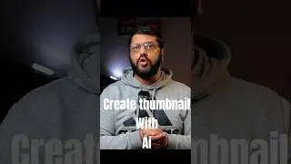 How to Create YouTube thumbnail with Ai on Chatgpt #shorts