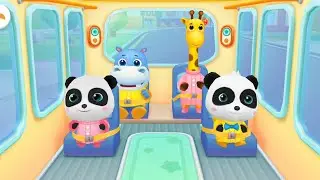 Bus sekolah bayi panda (babybus) 