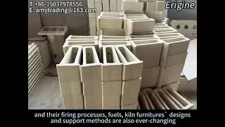 Cordierite mullite kiln furniture products堇青石莫来石窑具制品#mullite #refractory #manufacturing #cordierite