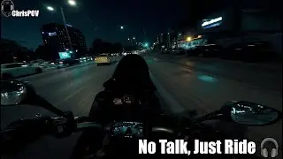 TDM 900 &ndash; Night City Flow | No Talk, Just Ride 🎧 | Akrapovic Sound [CHRISPOV | 4K POV ASMR #5]