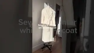 Sewing a wool coat using the Viki Sews Martina pattern #sewingpattern #sewing #sewingprojects