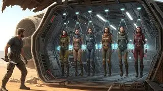 Human Inherited a Broken Ship — Then Discovers 7 Alien Girls Hanged Inside. | Sci Fi Story