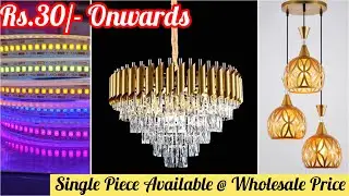 Electrical Items Decor & Lights @ Chickpet Bangalore |Home Restaurant | WhatsApp Shopping & Courier|