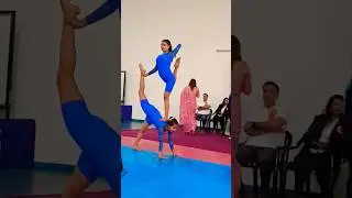 Girls Duo At Khelo India❤️#womenempowerment #yoga #kheloindia #yogasana #trending #india