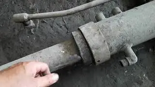 Разборка и устройство цилиндра выдвижения секций стрелы.