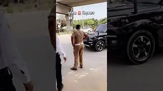 khalnayak 😎#scorpio #police #reaction 😎#black #gooda 😱#shorts #automobile #channel #subscribe 🙏