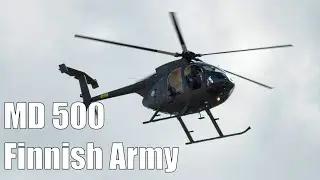 MD 500 Defender - Light Helicopter Full Airshow - Turku 2023 Saturday