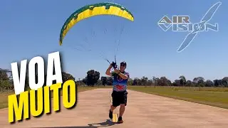 Montei O MELHOR PARAMOTOR RC e ME SURPREENDI 😱