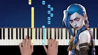 Stromae, Pomme - Ma Meilleure Ennemie (Arcane Season 2) - Easy Piano Tutorial