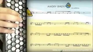 Ecole d'Accord&eacute;on de Montpellier - Angry Birds Score Theme