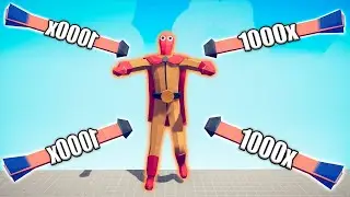SAITAMA KING vs 1000x OVERPOWERED UNITS - TABS | Totally Accurate Battle Simulator 2024