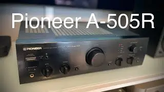 Pioneer a 505r integrated amplifier