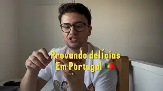 Provando comidas em Portugal 🇵🇹 