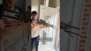My Ultimate MACHINE GUN HPA (Full auto) #airsoft #asmr