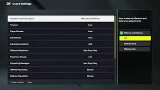 NBA 2K26: How to Turn ON/OFF Adaptive Coaching