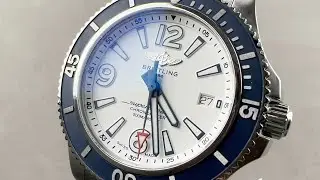 Breitling Superocean Automatic 42mm A17366D81A1A1 -  White Dial Hands-on Review & Features Overview