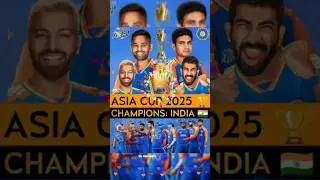 Asia Cup champions india 🏆❤️❤️👍 #shots #india #virlshots #asia