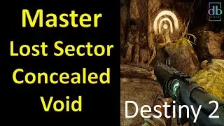 Destiny 2 Master Lost Sector Concealed Void -Exotic Chest Armor  -No Exotics Weapons  -Wicked Drop