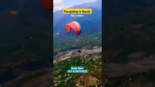 Best Paragliding in Manali (High Fly) #paragliding #paraglidinginmanali #ActuvityManali