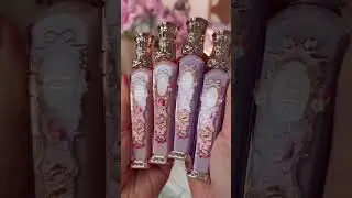 Dreamy Violet Strawberry Rococo collection by @flowerknows 🪻💜 #cutemakeup #cbeauty #flowerknows