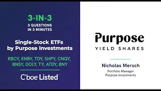 3 Questions in 3 Minutes: Single-Stock ETFs by Purpose Investments | Nicholas Mersch