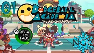 Let's Play Dodgeball Academia: Pt 1 Welcome To The Academy | GAME PASS GEMS